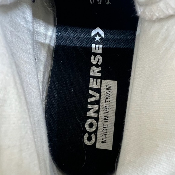 Converse Run Star Hike Hi Women's 7.5 Smoke Pink Leather Shoes Sneakers 169242C - Picture 5 of 10